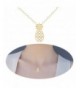 Pineapple Necklace Friendship Minimalist Collarbone