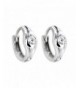 Sterling Silver Zirconia Sparkle Earrings