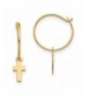 Madi Endless Small Cross Earrings
