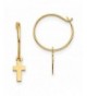 Madi Endless Small Cross Earrings