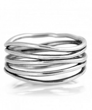 Oxidized Knot Wedding Sterling Silver