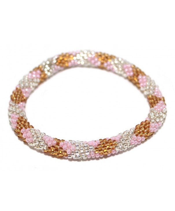 Crochet Glass Bracelet Nepal SB281