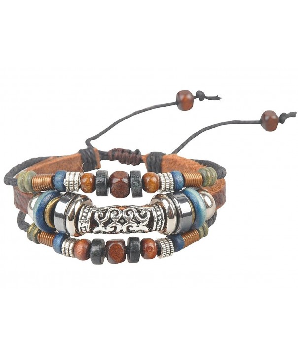 Ancient Tribe Womens Leather Bracelet