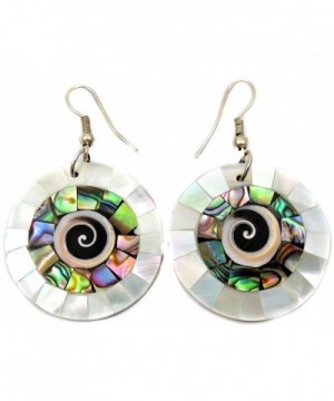Abalone Mother Dangle earrings CA285