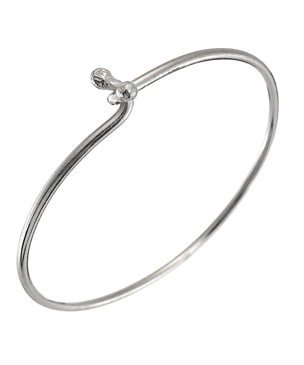 Sterling Silver Openable Bangle Bracelet
