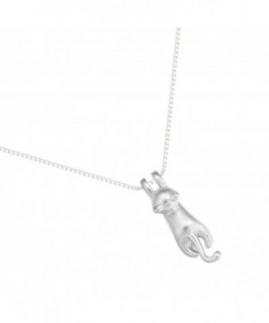 Sterling Silver Climbing Pendant Necklace